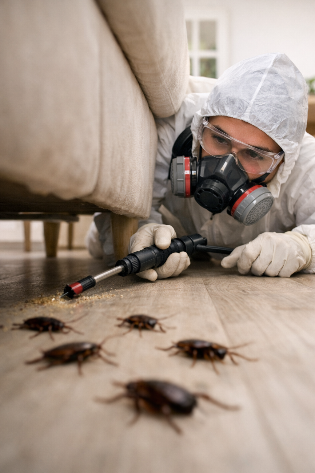 Désinsectisation cafards, fourmis et blattes